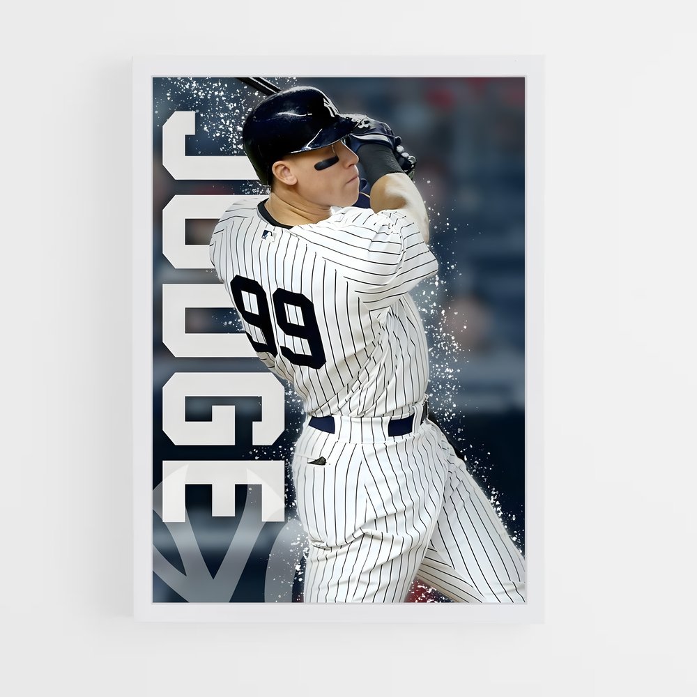 Poster Aaron judge élan – affiche Baseball (vue 3)